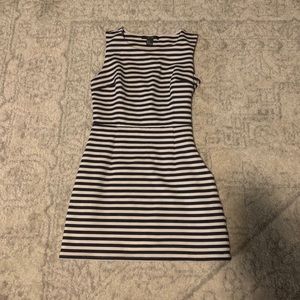 Striped Bodycon Mini-Dress